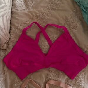 Free people good karma super plunge sports bra